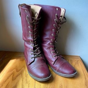 Genuine handmade leather boots